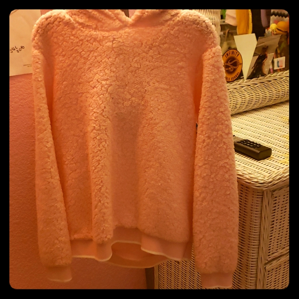Fluffy sweater